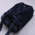 Unisex Bademantel aus Fleece und Flanell – warm und atmungsaktiv