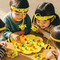 Motorik Sortierspiel mit Bienen für Kinder ab 3 Jahren