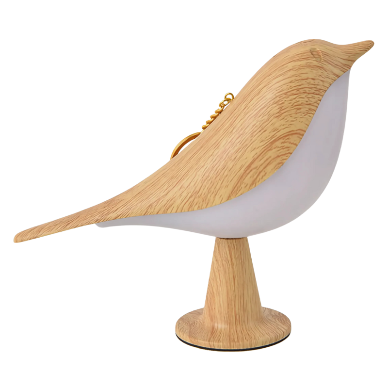 Tischleuchte mit Aromadiffuser und dimmbarem Licht in Vogelform
