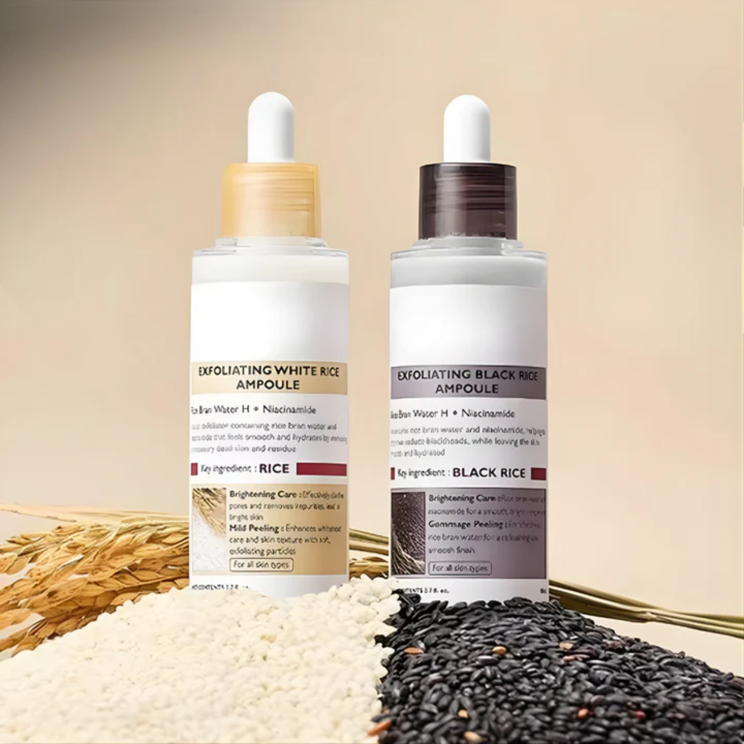 Porentiefe Reinigung Serum mit Salicylsäure - Reis Ampullen Set