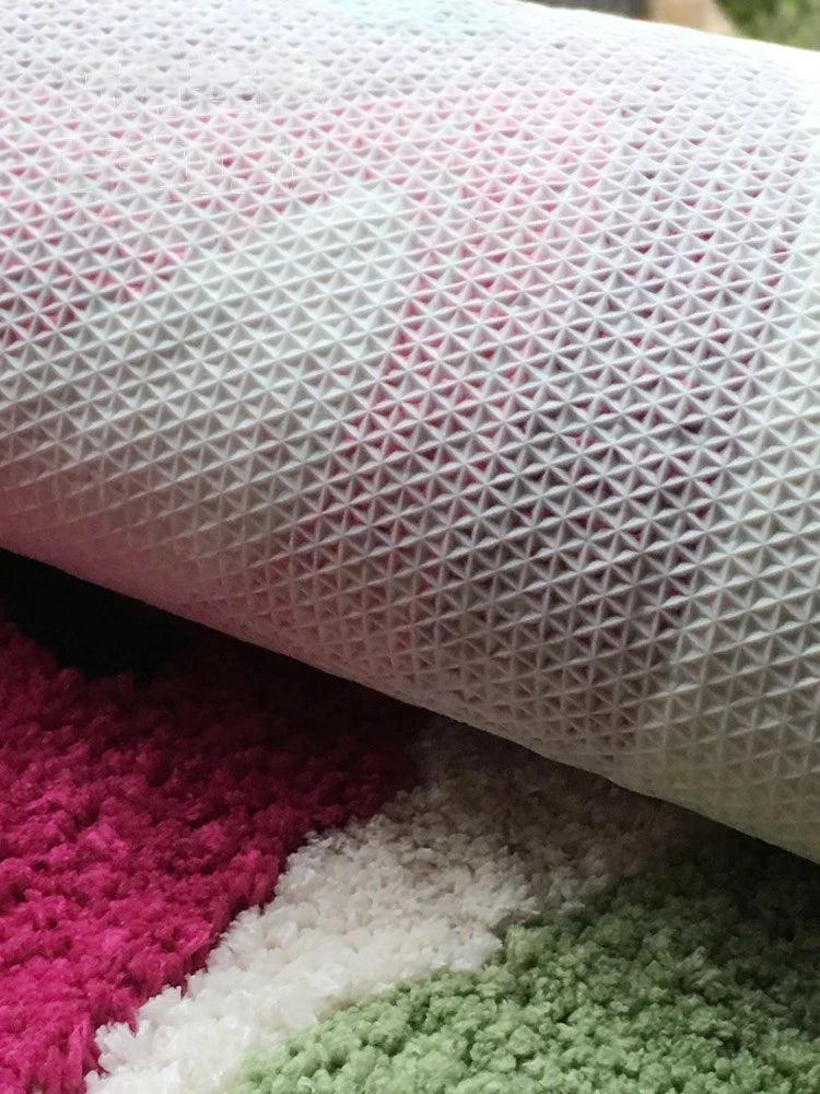 Badematte mit Kirschen-Motiv – rutschfest und weich