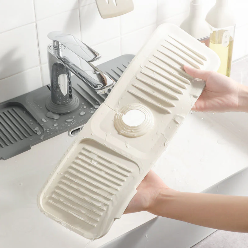Spülbecken Silikonmatte rutschfest wasserableitend Küche Bad