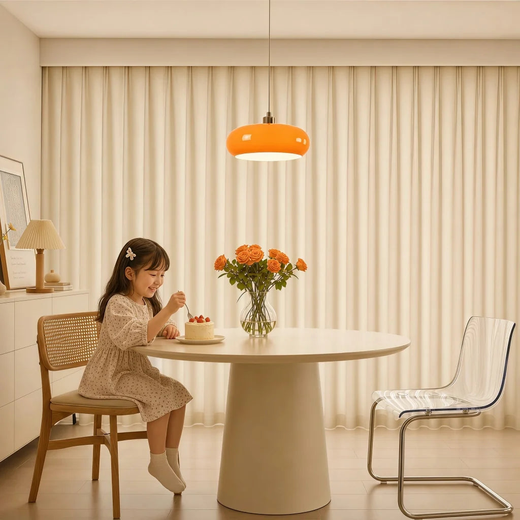 Glas-Pendelleuchte im Nordic Bauhaus Stil für jeden Raum