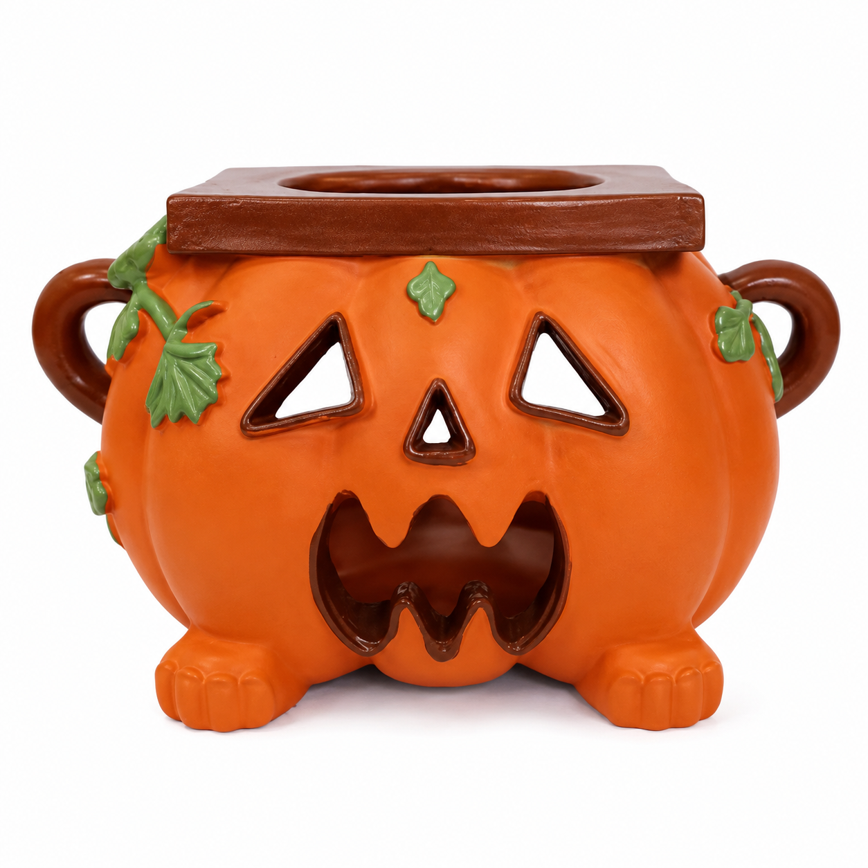 Kürbis Taschentuchbox aus Harz – Halloween Tischdeko mit Funktion