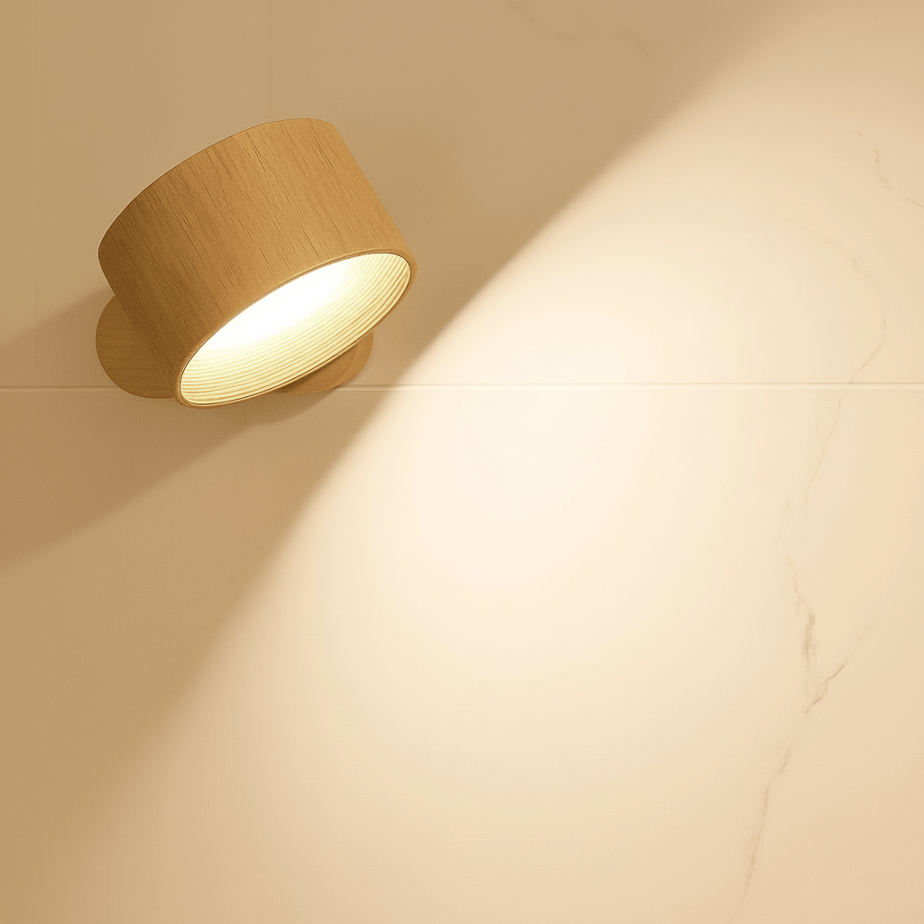 Kabellose LED-Wandleuchte mit Fernbedienung – Nordisches Design