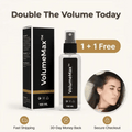Volumen Haarspray für dünnes Haar - Pflanzliche Formel mit Keratin
