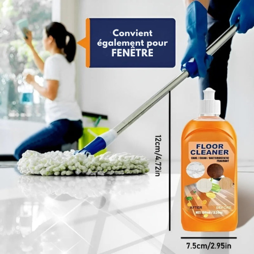 Natürlicher Bodenreiniger Konzentrat mit Zitronenduft 100ml