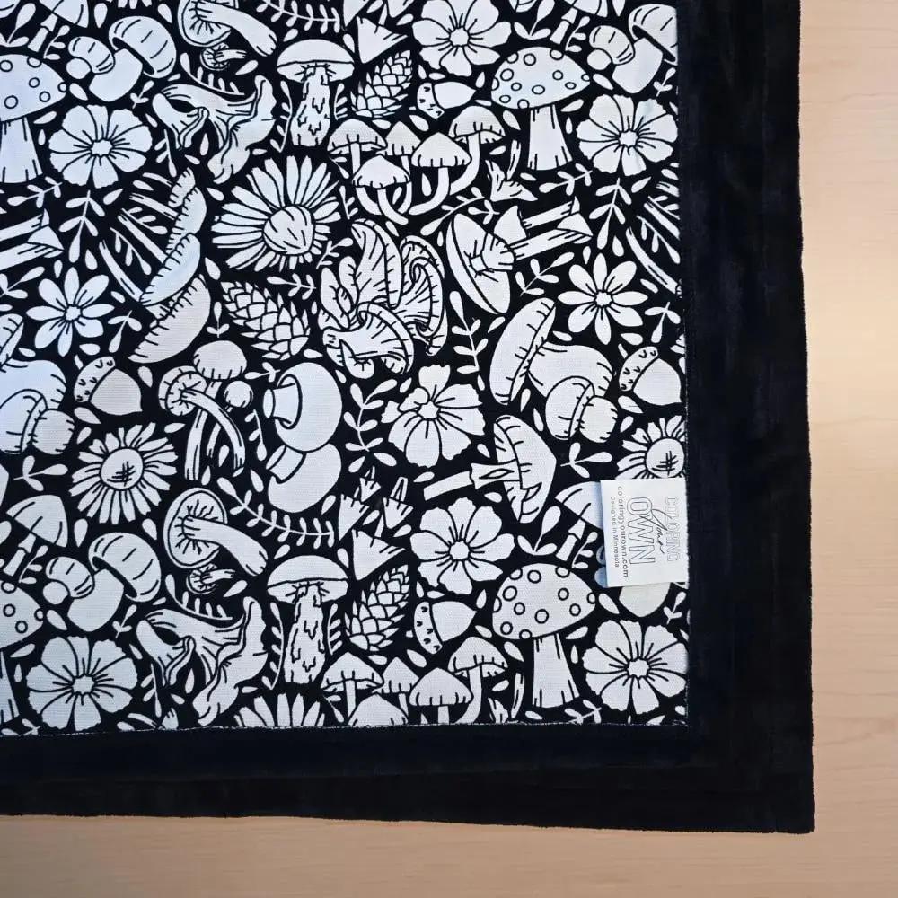 DIY Maldecke zum Selbstgestalten mit 24 Filzstiften - 150x125cm