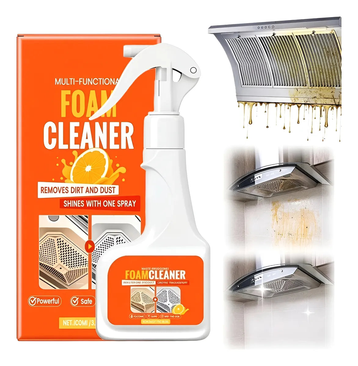 Fettlöser Konzentrat für Küche und Bad - Haushaltsreiniger 100ml