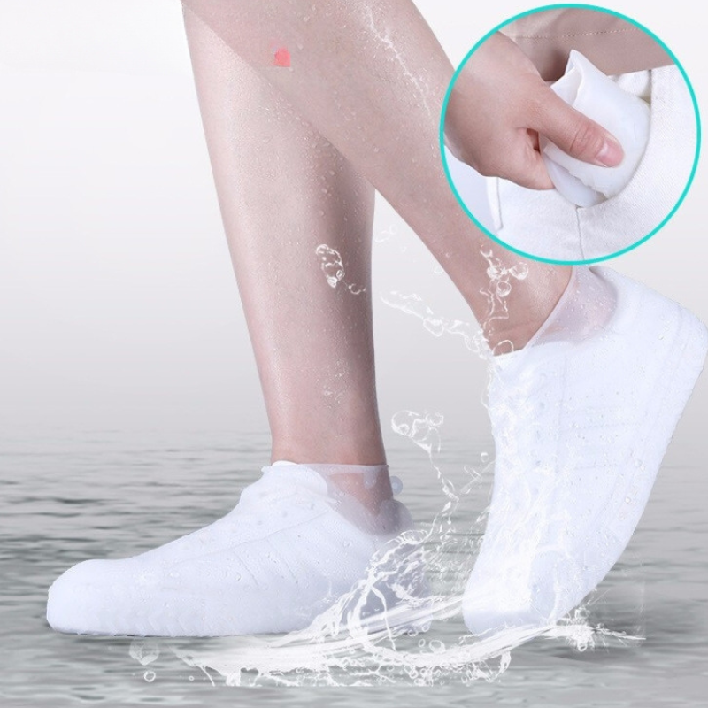 Wasserdichte Silikon Schuhüberzüge - Regenschutz für alle Schuhe