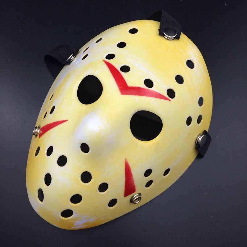 Halloween Maske Gruselig – Hockeymaske Horror für Erwachsene & Kostümpartys