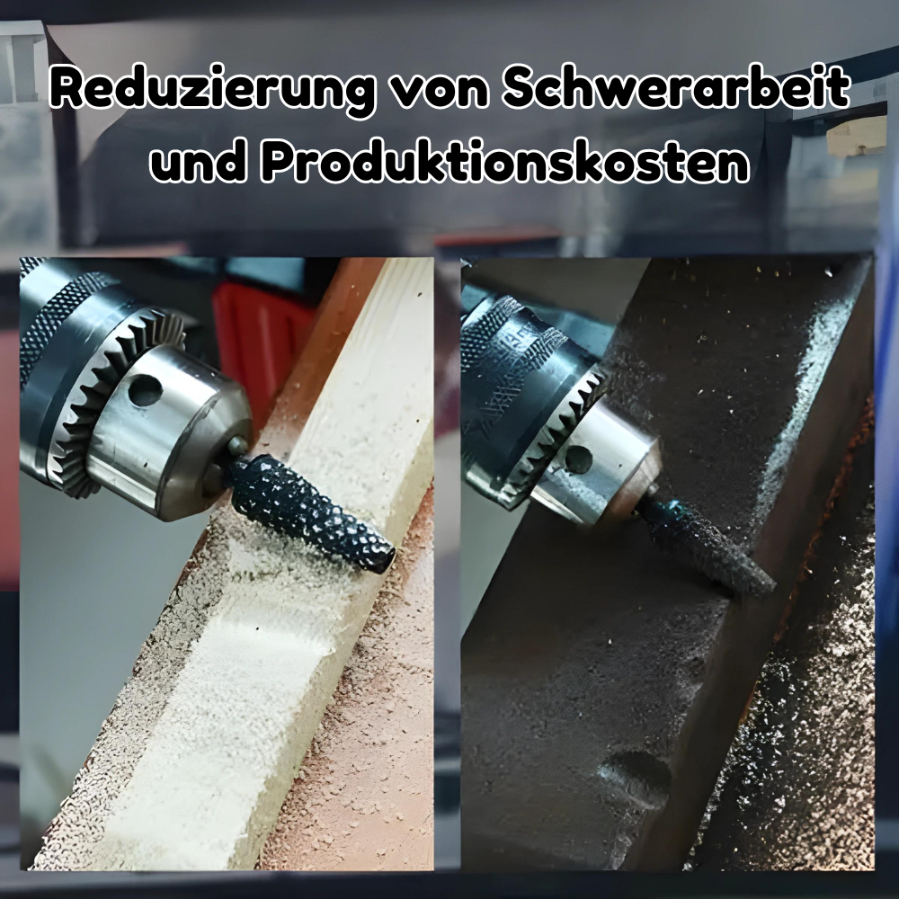 Schnitzbohrer Set 5-teilig - Kohlenstoffstahl für Holz & Kunststoff