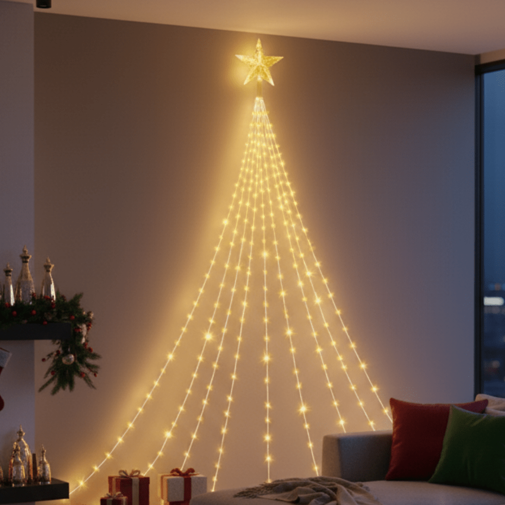 LED Lichterkette Weihnachten wasserdicht USB - 8 Modi Feenlichter