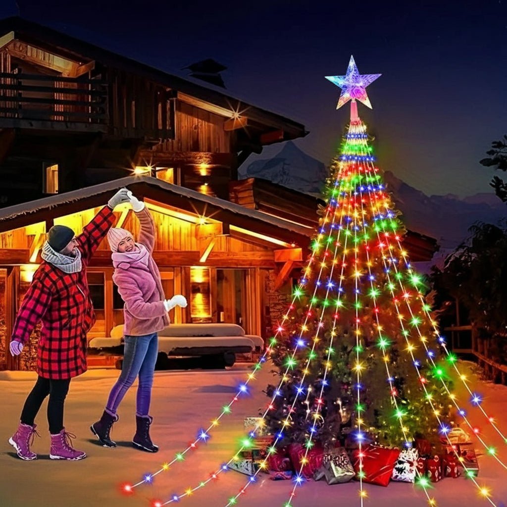 LED Lichterkette Weihnachten wasserdicht USB - 8 Modi Feenlichter