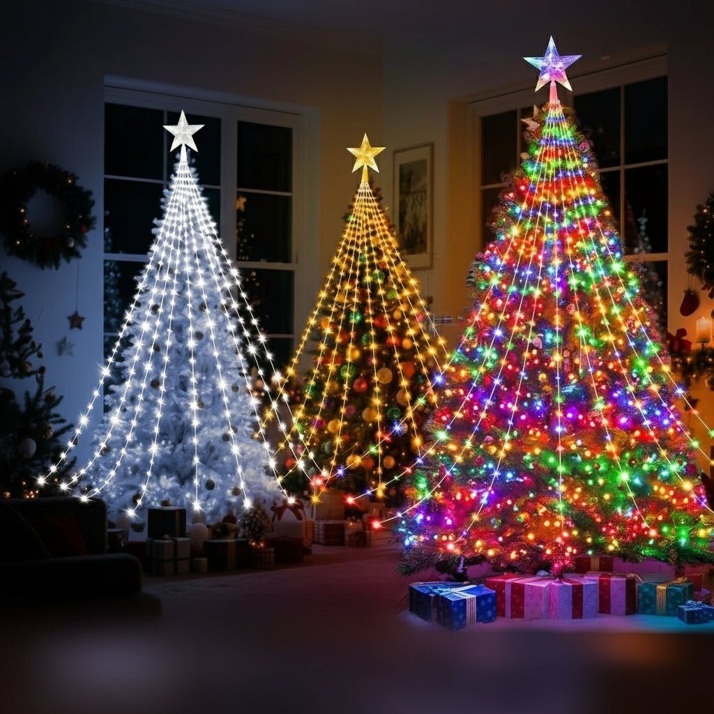 LED Lichterkette Weihnachten wasserdicht USB - 8 Modi Feenlichter