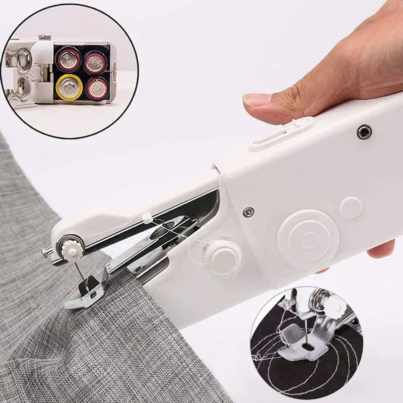 Kabellose Mini Handnähmaschine für schnelle Kleidung Reparaturen