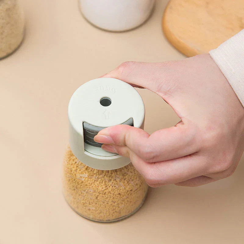 Gewürzspender mit Dosierfunktion für präzises Würzen