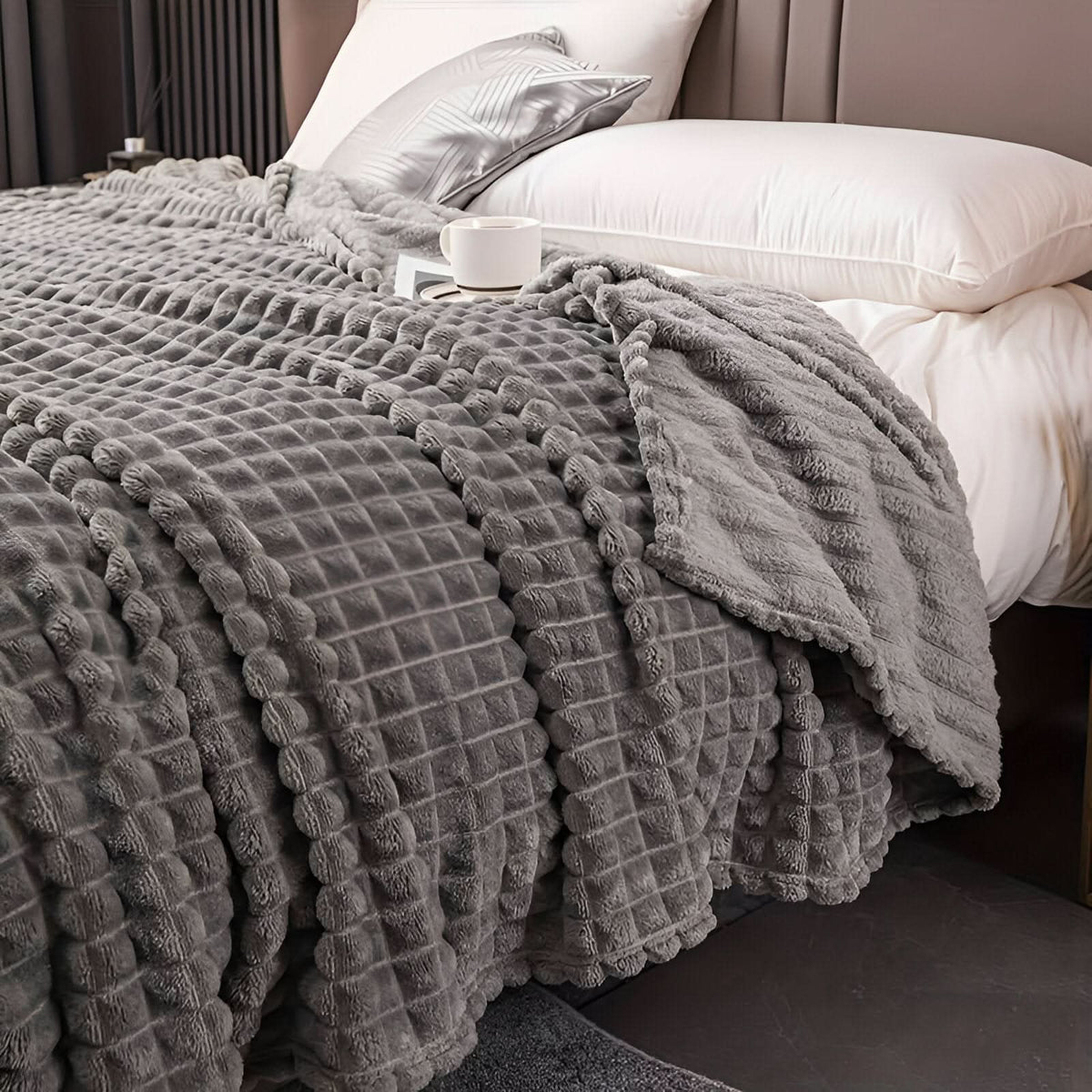 Fleecedecke aus Korallfleece – ultraweich und maschinenwaschbar