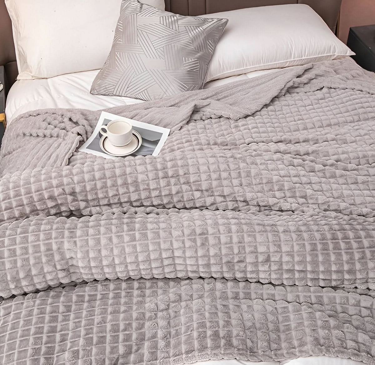 Fleecedecke aus Korallfleece – ultraweich und maschinenwaschbar