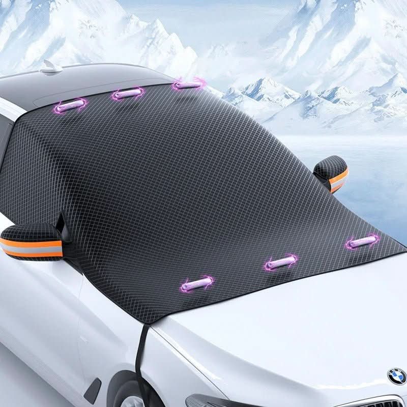 Auto Windschutzscheiben Abdeckung magnetisch – Schnee Eis Sonnenschutz