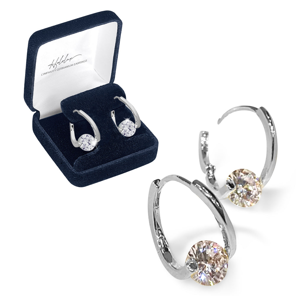 Magnetische Ohrringe Gold - Wellness Ohrstecker mit Magnettherapie