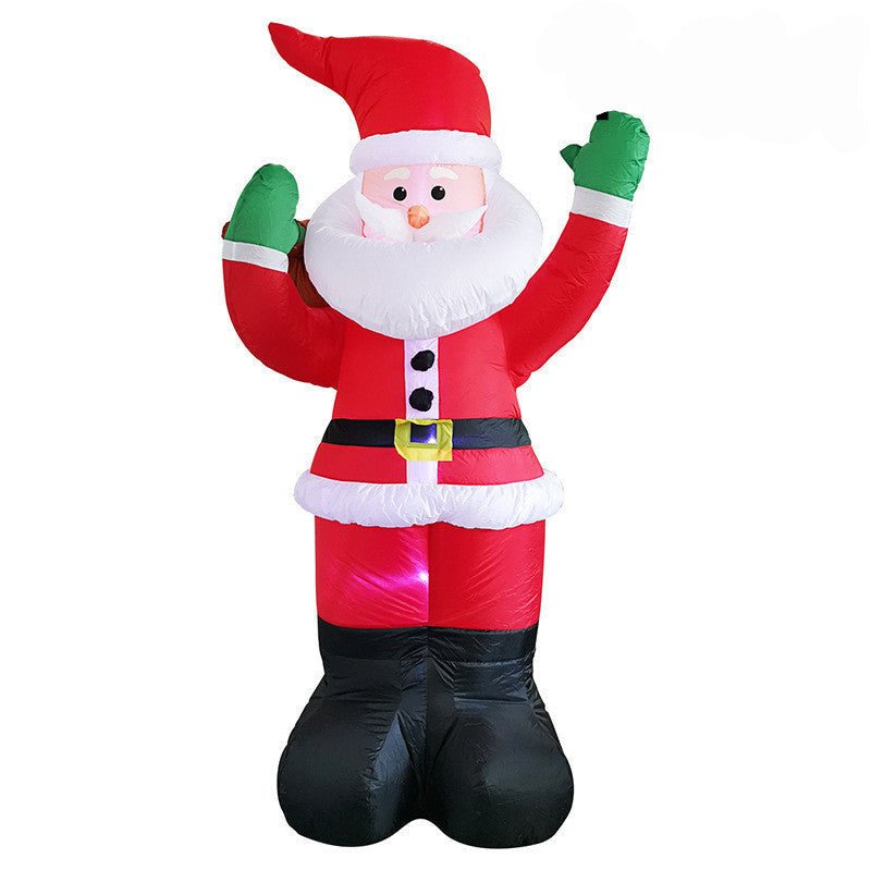 LED Weihnachtskugel mit Glitzer - Beleuchtetes Baumornament