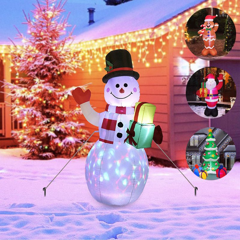 LED Weihnachtskugel mit Glitzer - Beleuchtetes Baumornament