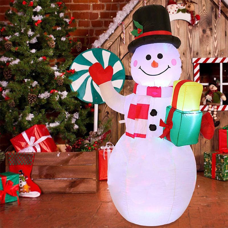 LED Weihnachtskugel mit Glitzer - Beleuchtetes Baumornament