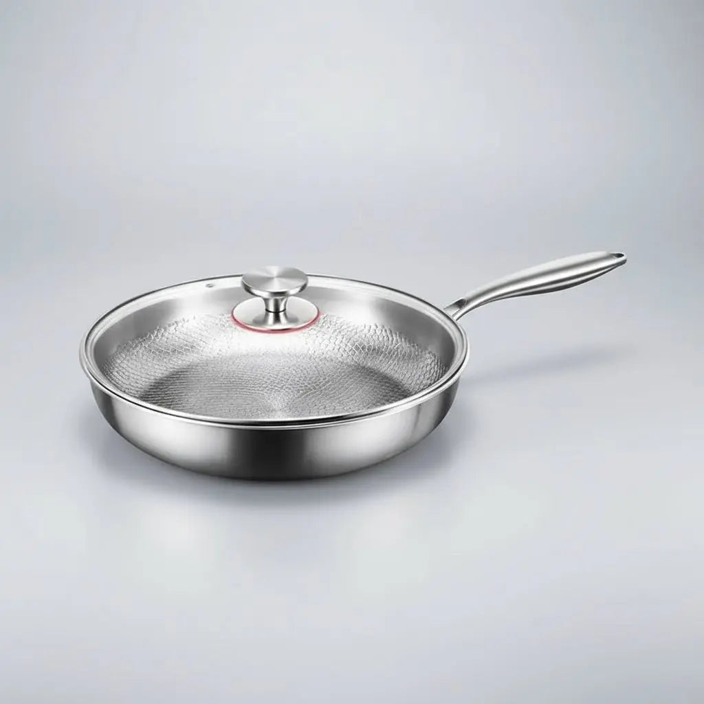Antihaft-Bratpfanne mit Titanium Beschichtung für alle Herdarten