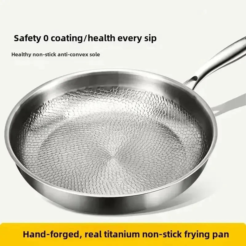 Antihaft-Bratpfanne mit Titanium Beschichtung für alle Herdarten