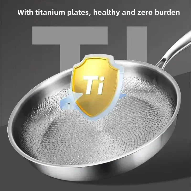 Antihaft-Bratpfanne mit Titanium Beschichtung für alle Herdarten