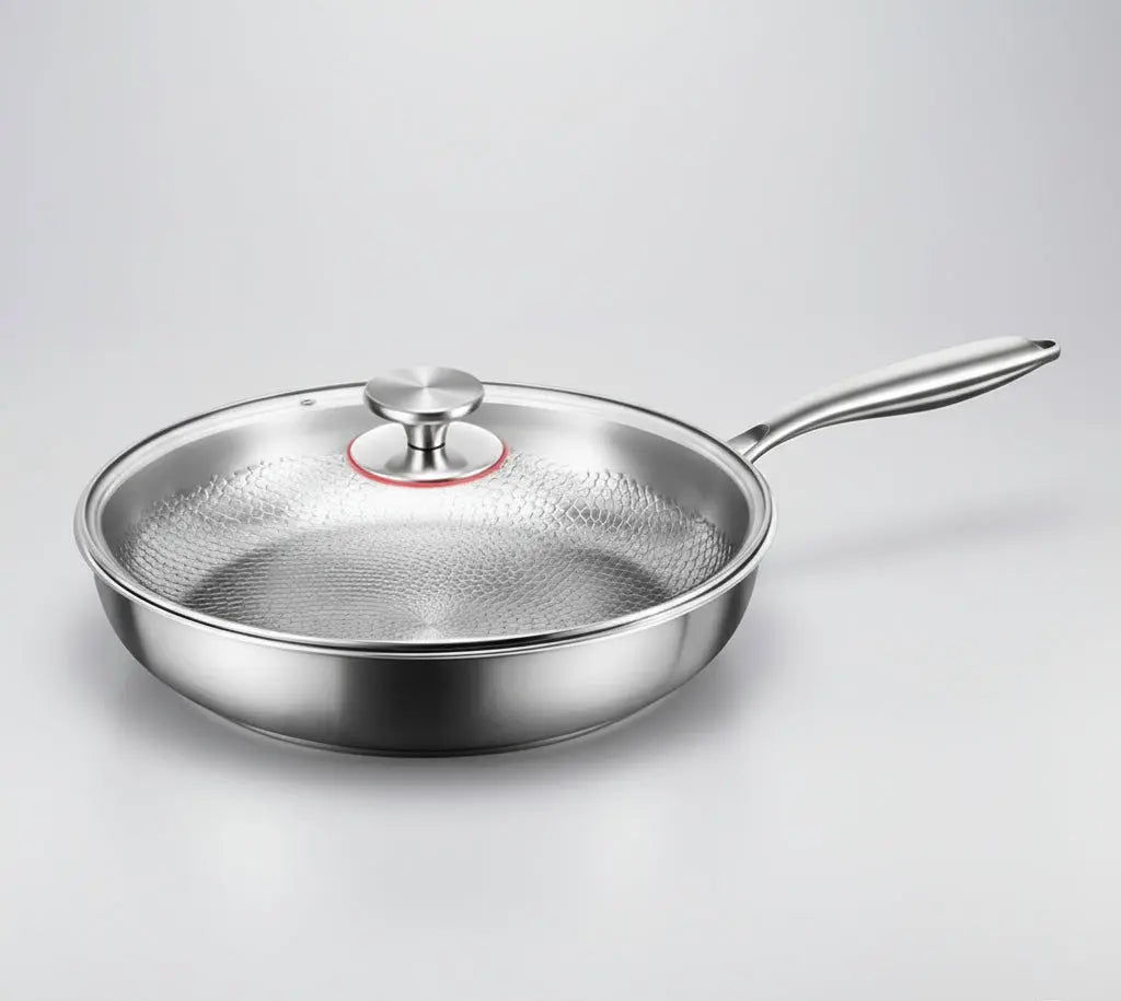 Antihaft-Bratpfanne mit Titanium Beschichtung für alle Herdarten