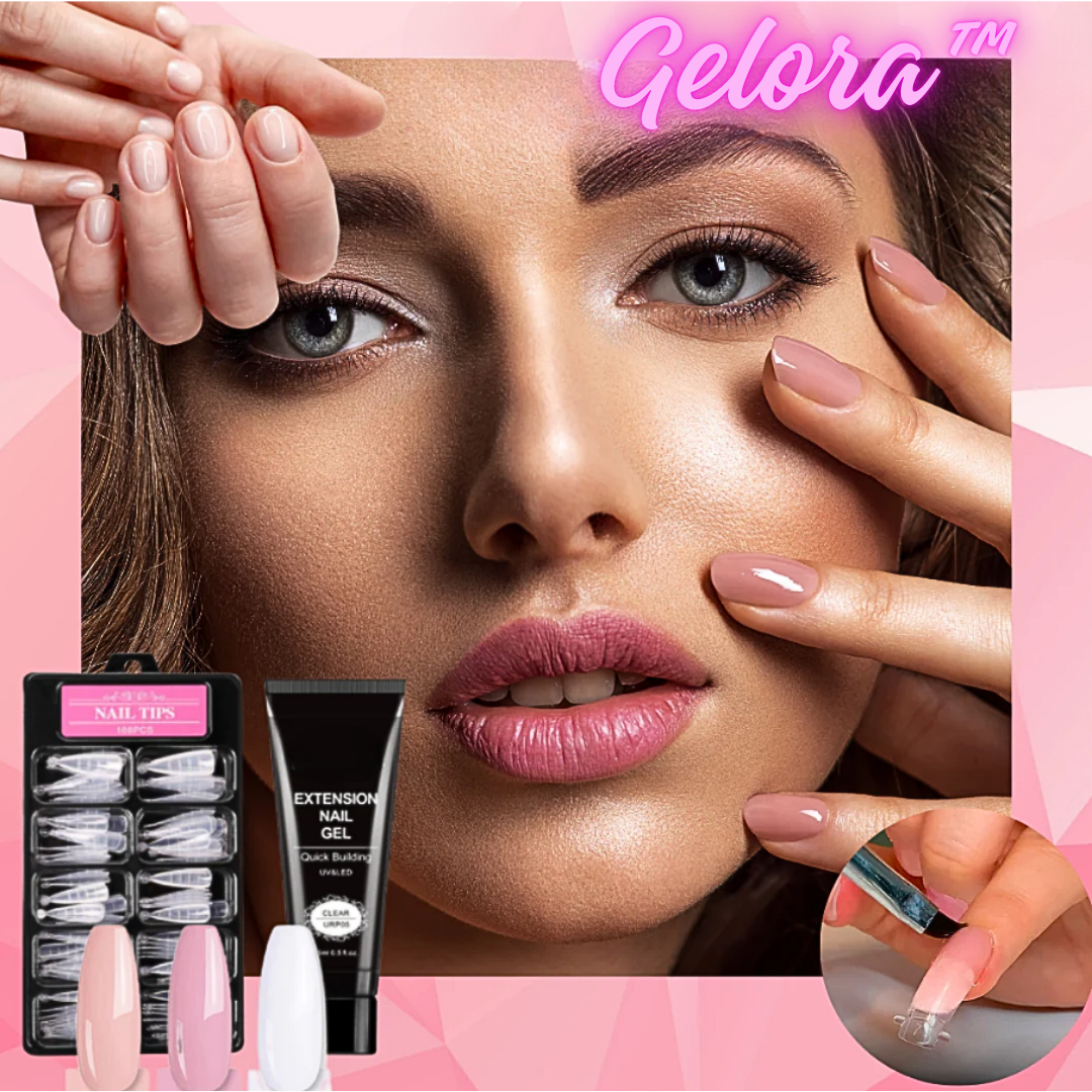 Polygel Nagelset DIY - Komplett Set für Nagelverlängerung zu Hause