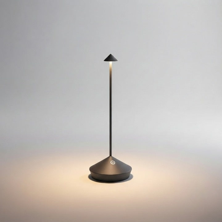 Kabellose LED-Tischlampe dimmbar wasserfest für innen und außen