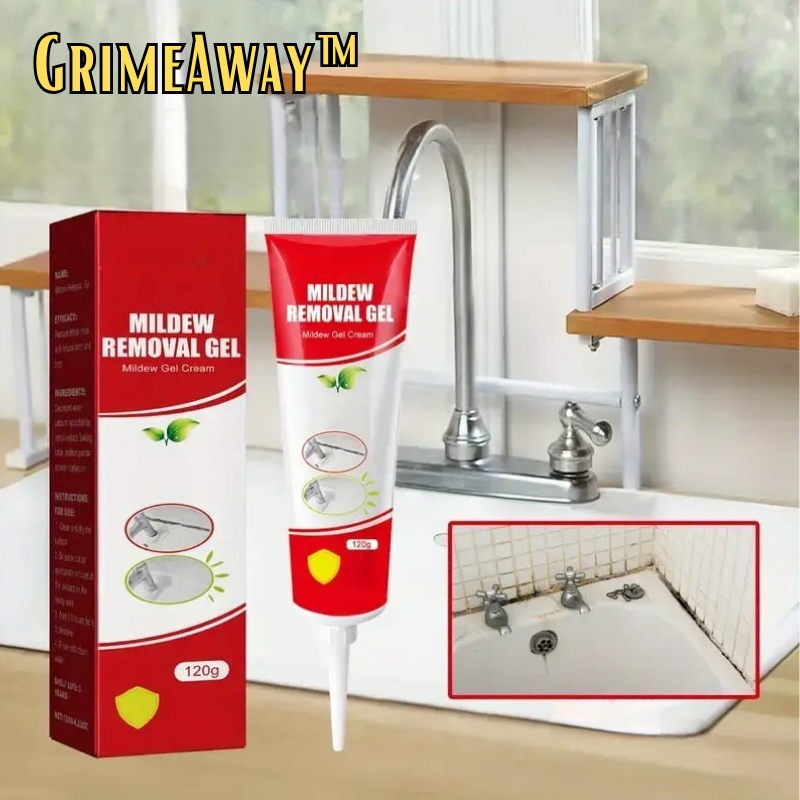 Schimmelentferner Gel für Fugen und Badezimmer - 120g Haftgel