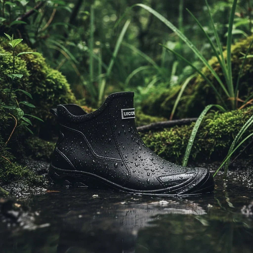 Knöchelhohe Gummistiefel – Wasserabweisend und Rutschfest