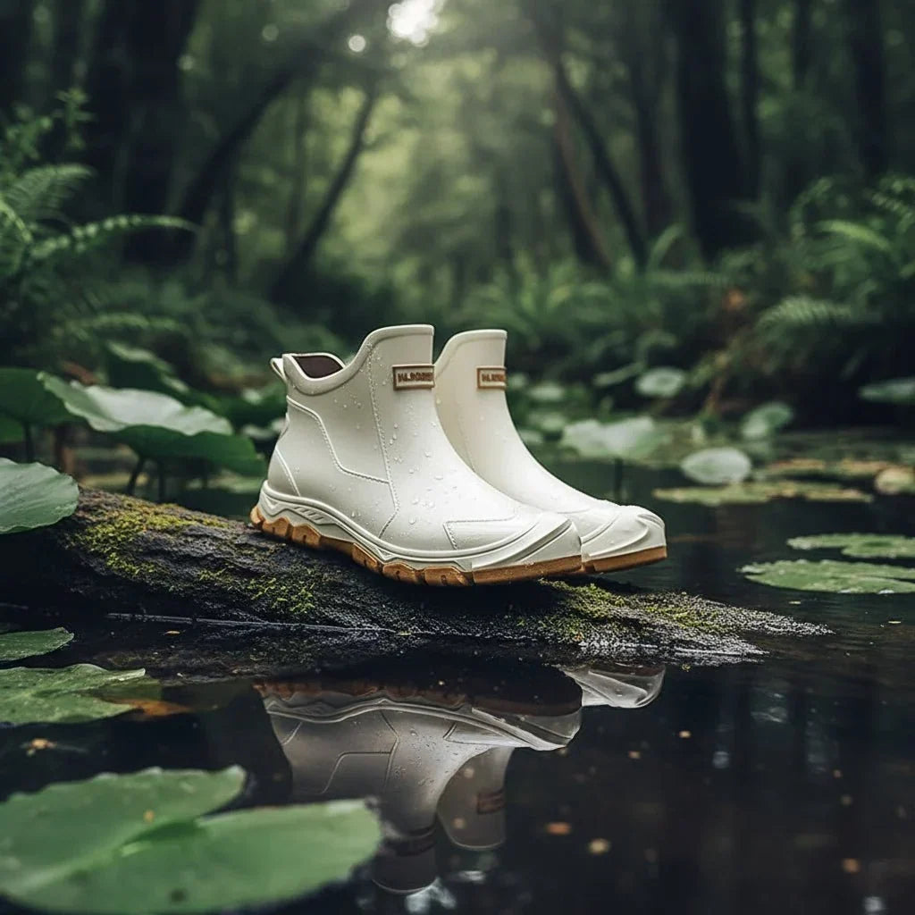 Knöchelhohe Gummistiefel – Wasserabweisend und Rutschfest