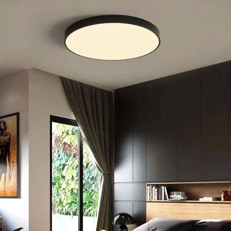 Runde LED Deckenleuchte für Wohnzimmer, Büro und Kinderzimmer