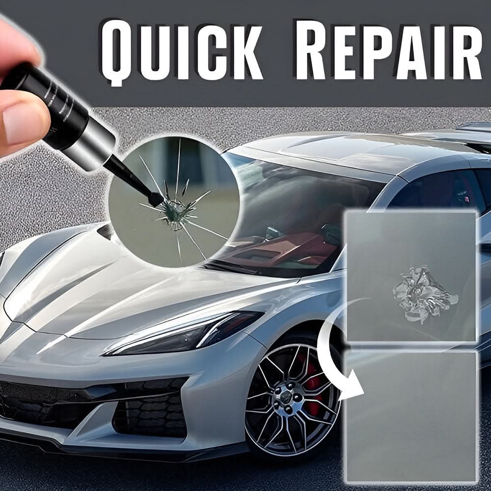Glasriss Reparaturset – Windschutzscheibe & Fensterscheibe reparieren