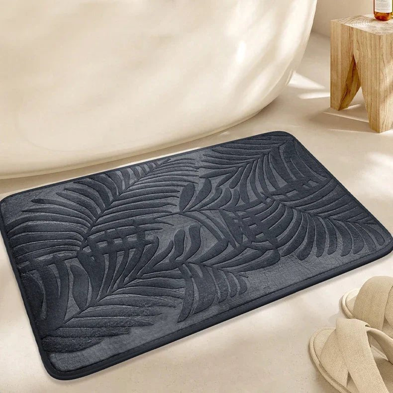 Memory Foam Badematte rutschfest – saugstark und weich