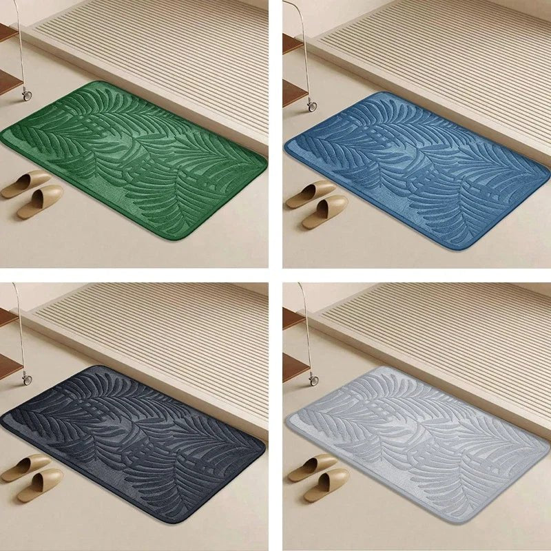 Memory Foam Badematte rutschfest – saugstark und weich