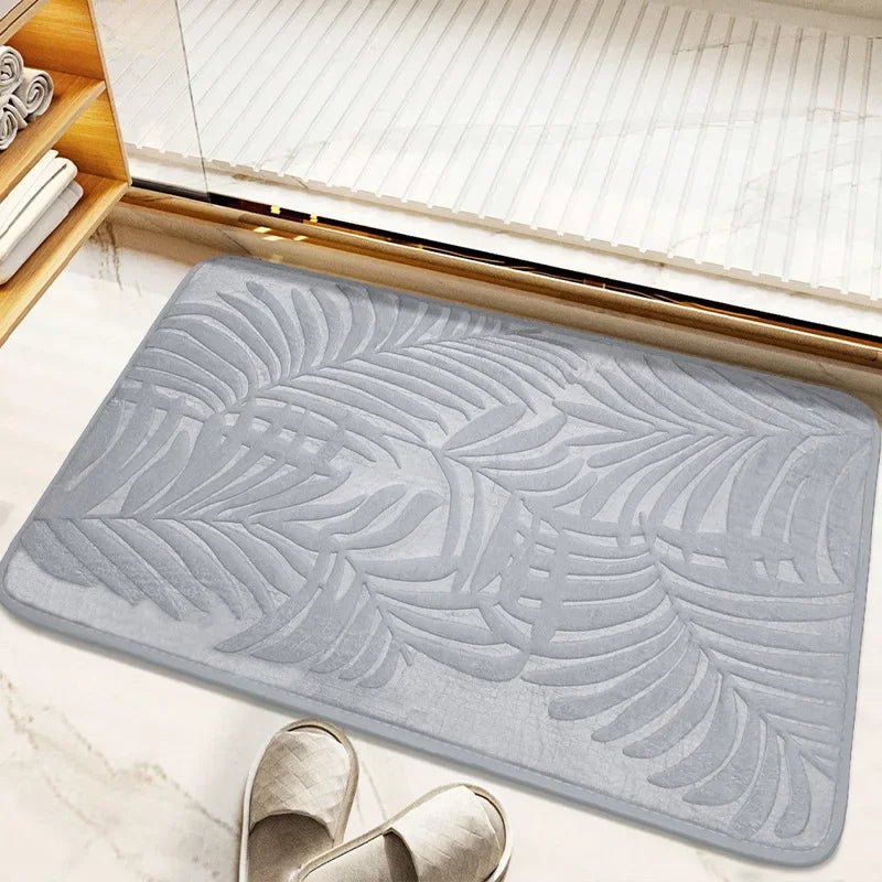 Memory Foam Badematte rutschfest – saugstark und weich