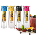 Trinkflasche mit Fruchtinfuser – 700 ml, BPA-frei, für Sport & Alltag