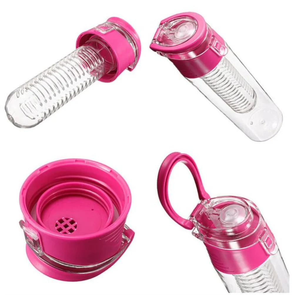 Trinkflasche mit Fruchtinfuser – 700 ml, BPA-frei, für Sport & Alltag