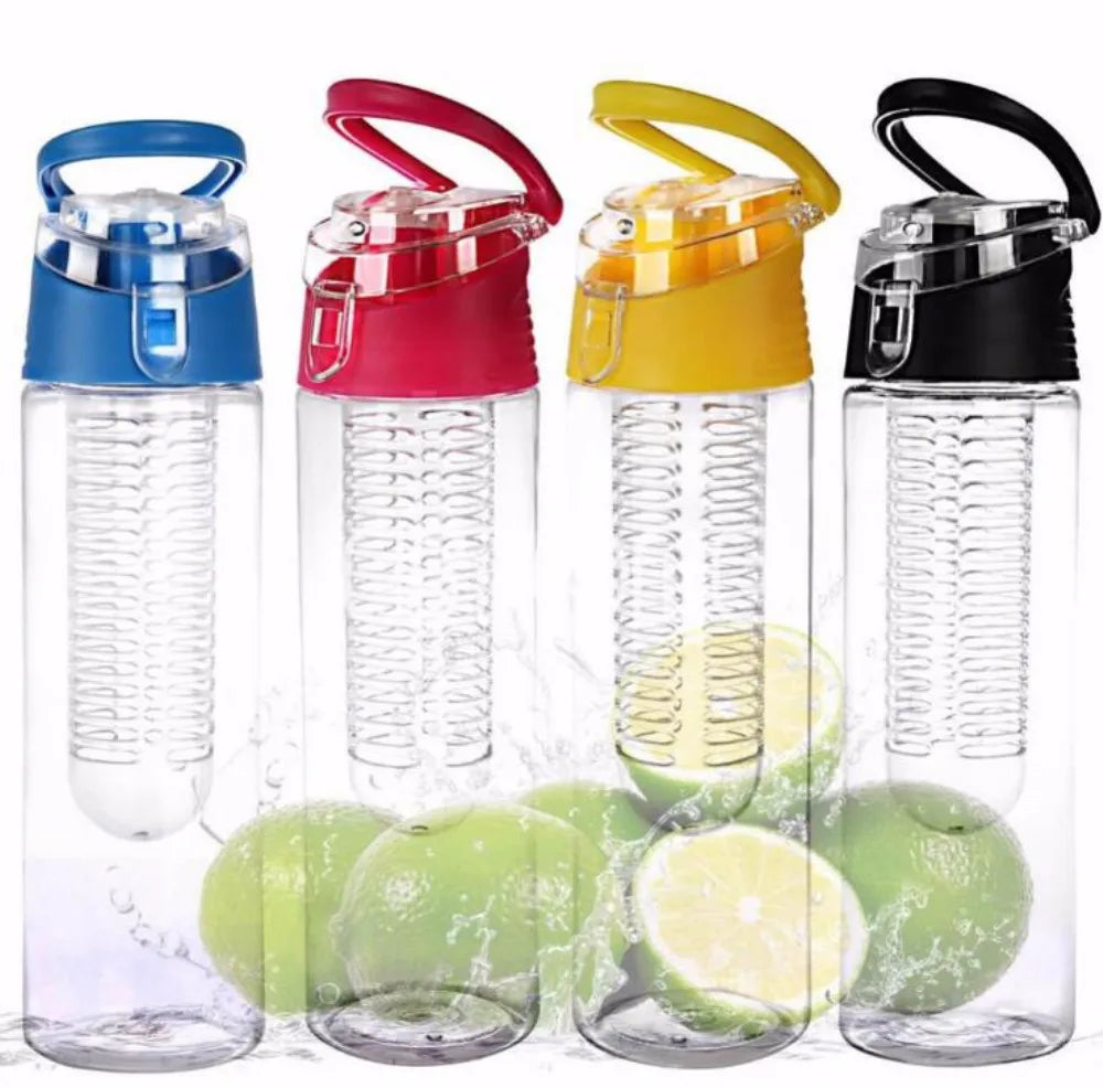 Trinkflasche mit Fruchtinfuser – 700 ml, BPA-frei, für Sport & Alltag