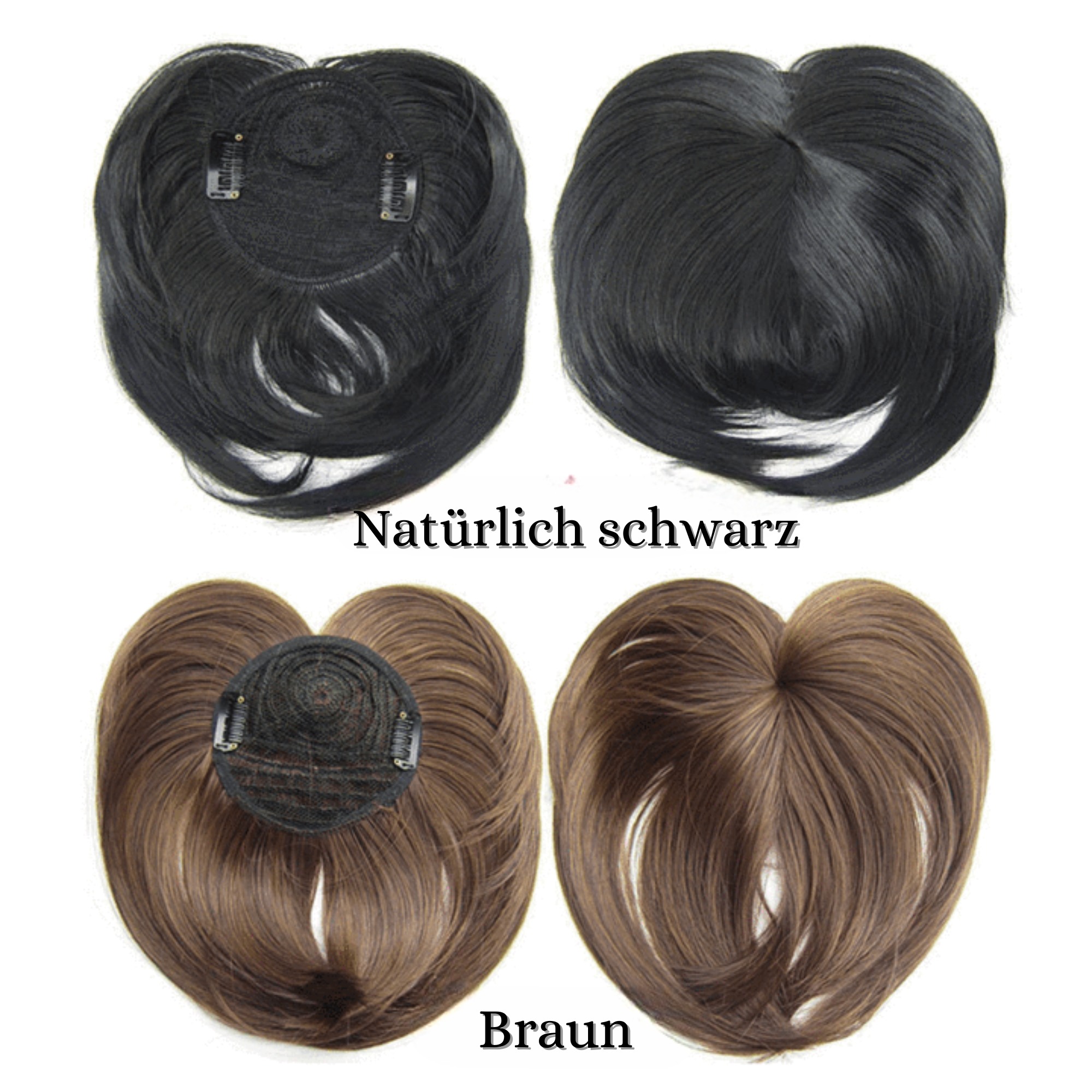 Clip-In Haarverlängerung Echthaar für sofortiges Volumen