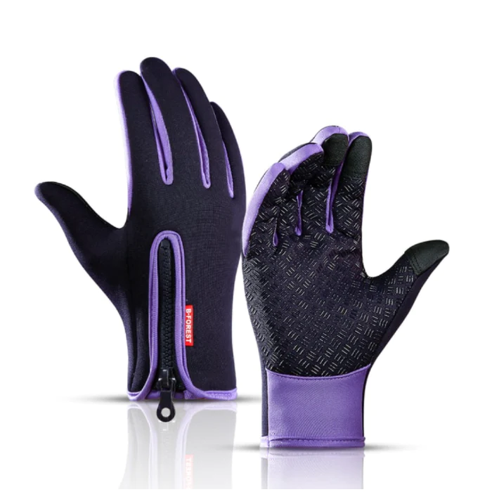 Wasserdichte Winterhandschuhe mit Touchscreen und Fleece-Futter