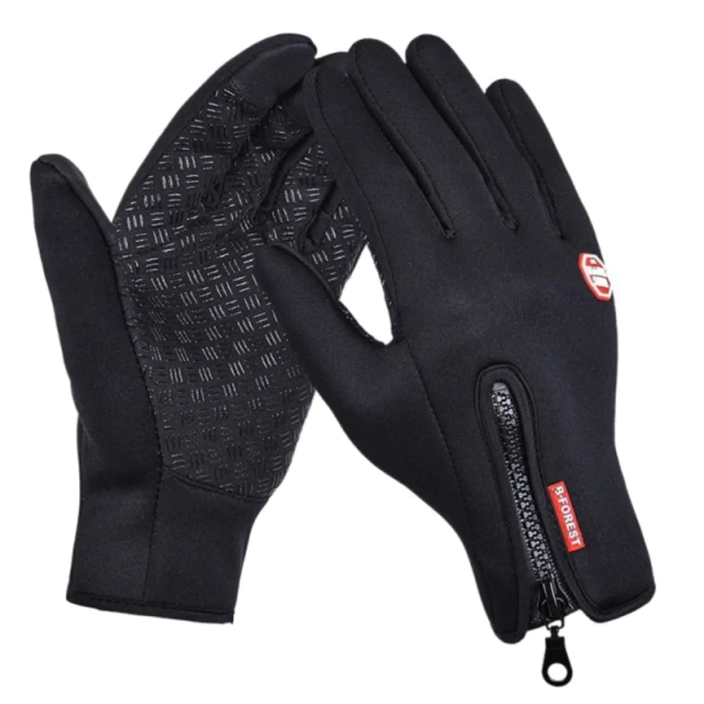 Wasserdichte Winterhandschuhe mit Touchscreen und Fleece-Futter