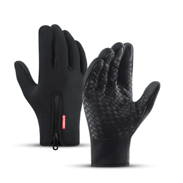 Wasserdichte Winterhandschuhe mit Touchscreen und Fleece-Futter