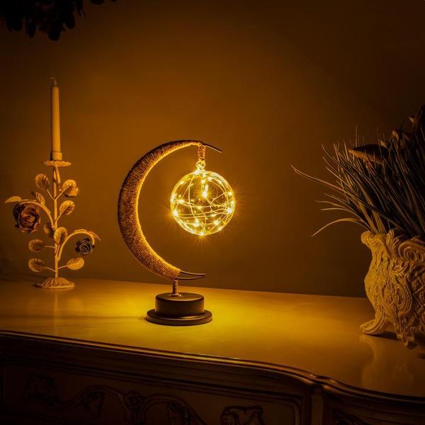 Mondlampe mit Farbwechsel – kabellose LED Dekoleuchte